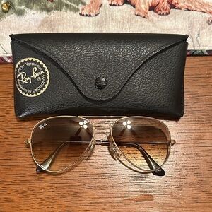 Ray-Ban aviator large metal sunglasses
